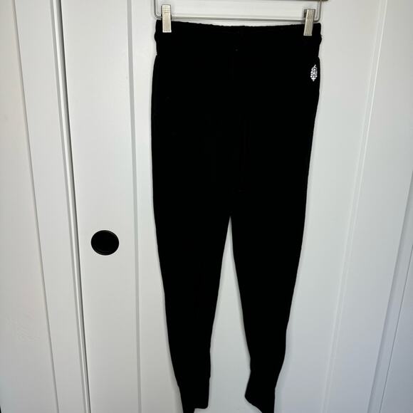 Free People Movement Sunny Skinny Joggers Sweatpants Black Size XS - Picture 2 of 5